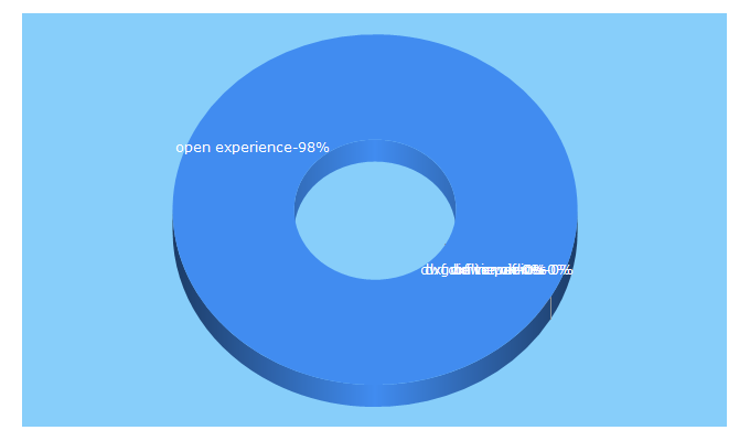 Top 5 Keywords send traffic to openexperience.de