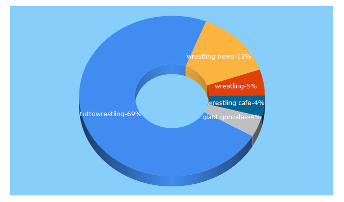 Top 5 Keywords send traffic to tuttowrestling.com