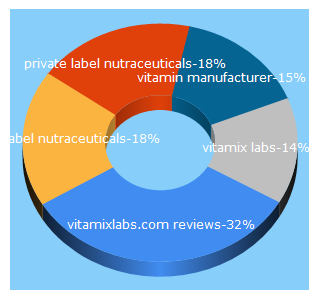 Top 5 Keywords send traffic to vitamixlabs.com