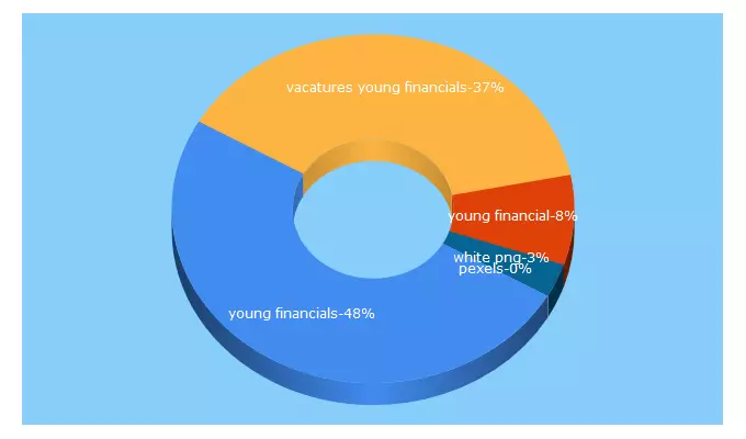Top 5 Keywords send traffic to youngfinancials.nl