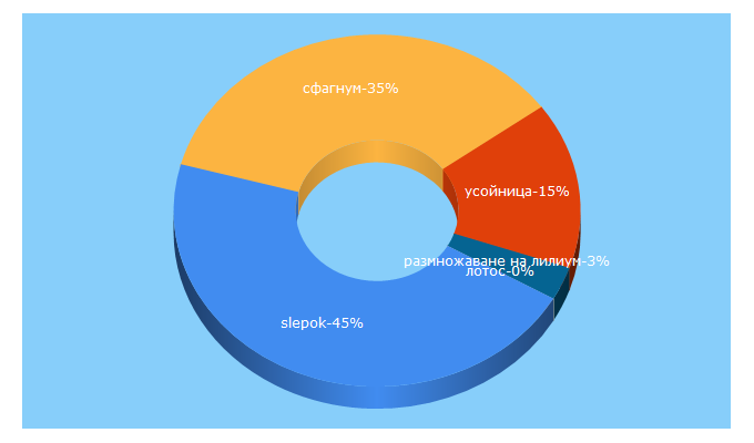 Top 5 Keywords send traffic to zasei.me