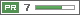Total site with google pagerank 7
